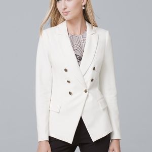 WHBM Trophy Jacket - White Ivory Small